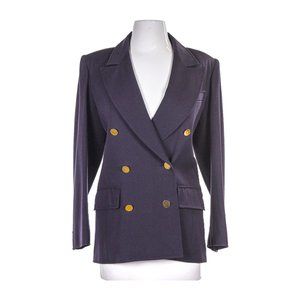 Yves Saint Laurent Rive Gauche Blazers 38 Black